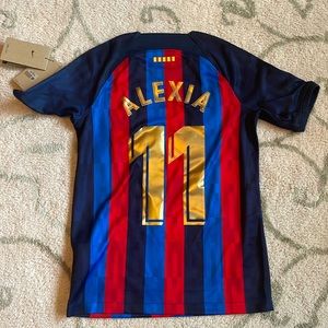 Official Barcelona FC Youth Jersey Alexia